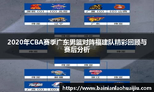 2020年CBA赛季广东男篮对阵福建队精彩回顾与赛后分析